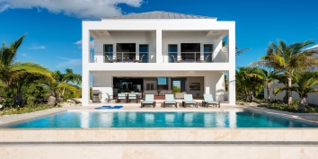 Turks and Caicos Villa Rentals - Miami Vice Two, near Sapodilla Bay Beach, Providenciales (Provo), Turks and Caicos Islands.