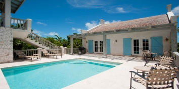 Turks and Caicos Villa Rentals By Owner - Nutmeg Cottage, Grace Bay Beach, Providenciales (Provo), Turks and Caicos Islands.