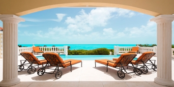 Turks and Caicos Villa Rentals - Sandy Beaches, Long Bay Beach, Providenciales (Provo), Turks and Caicos Islands.