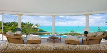 Turks and Caicos Villa Rentals By Owner - South Seas Villa, Silly Creek / Chalk Sound, Providenciales (Provo), Turks and Caicos Islands.